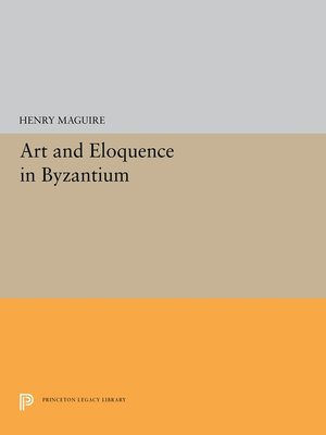 cover image of Art and Eloquence in Byzantium